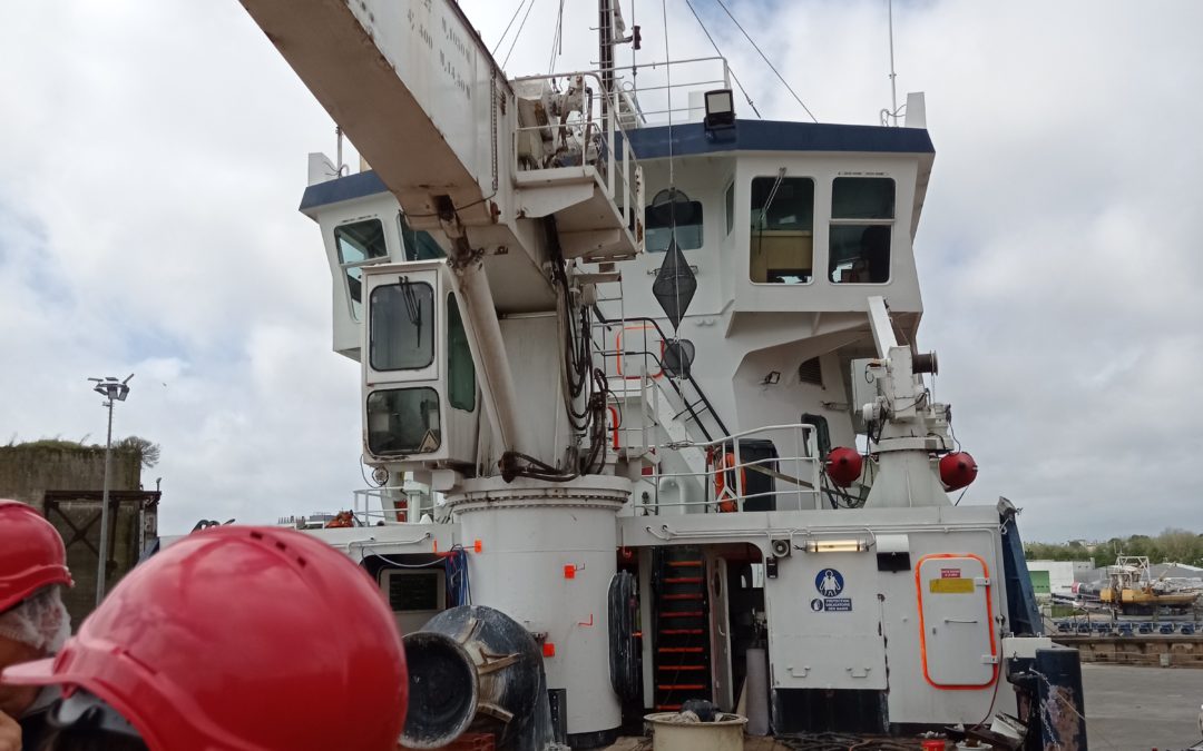 Le projet de découverte des métiers de la mer de la classe des 3èmes prépa-métiers