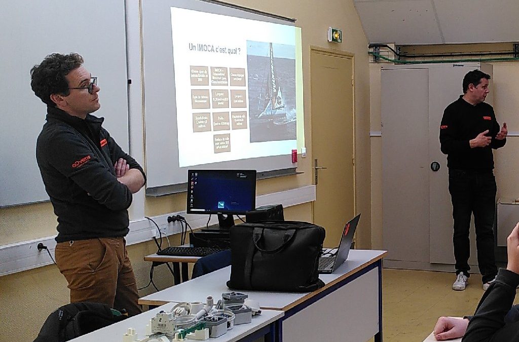 Intervention TR Racing auprès des 2ndes et Premières BAC Pro MELEC